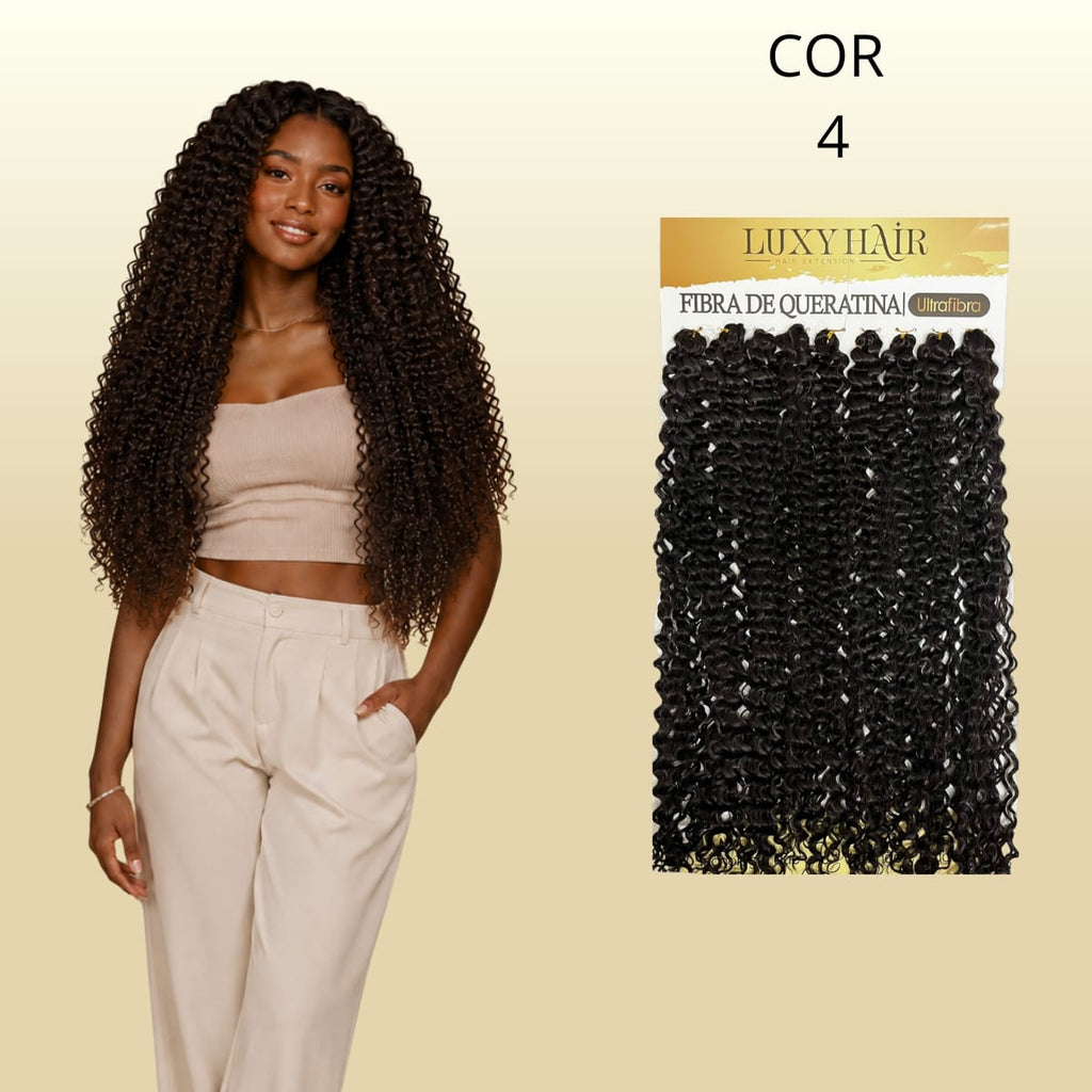Naty - 75cm - Luxy Hair -  320g - Fibra de Queratina