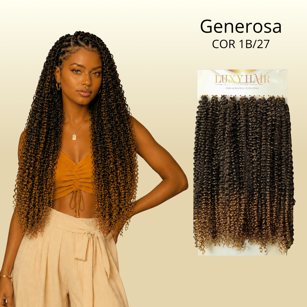 Generosa - Luxy Hair - 320g - Fibra de Queratina
