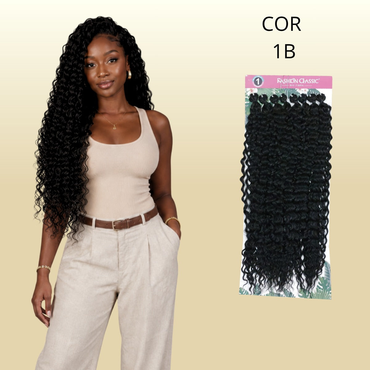Anjo Plus Crochê - 80cm - 400gr - Fashion Classic - Bio Fibra
