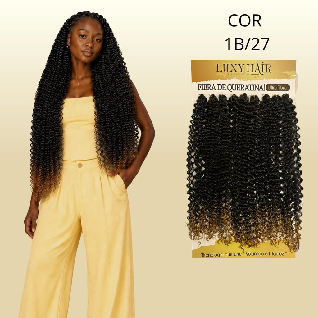 Naty - 75cm - Luxy Hair -  320g - Fibra de Queratina