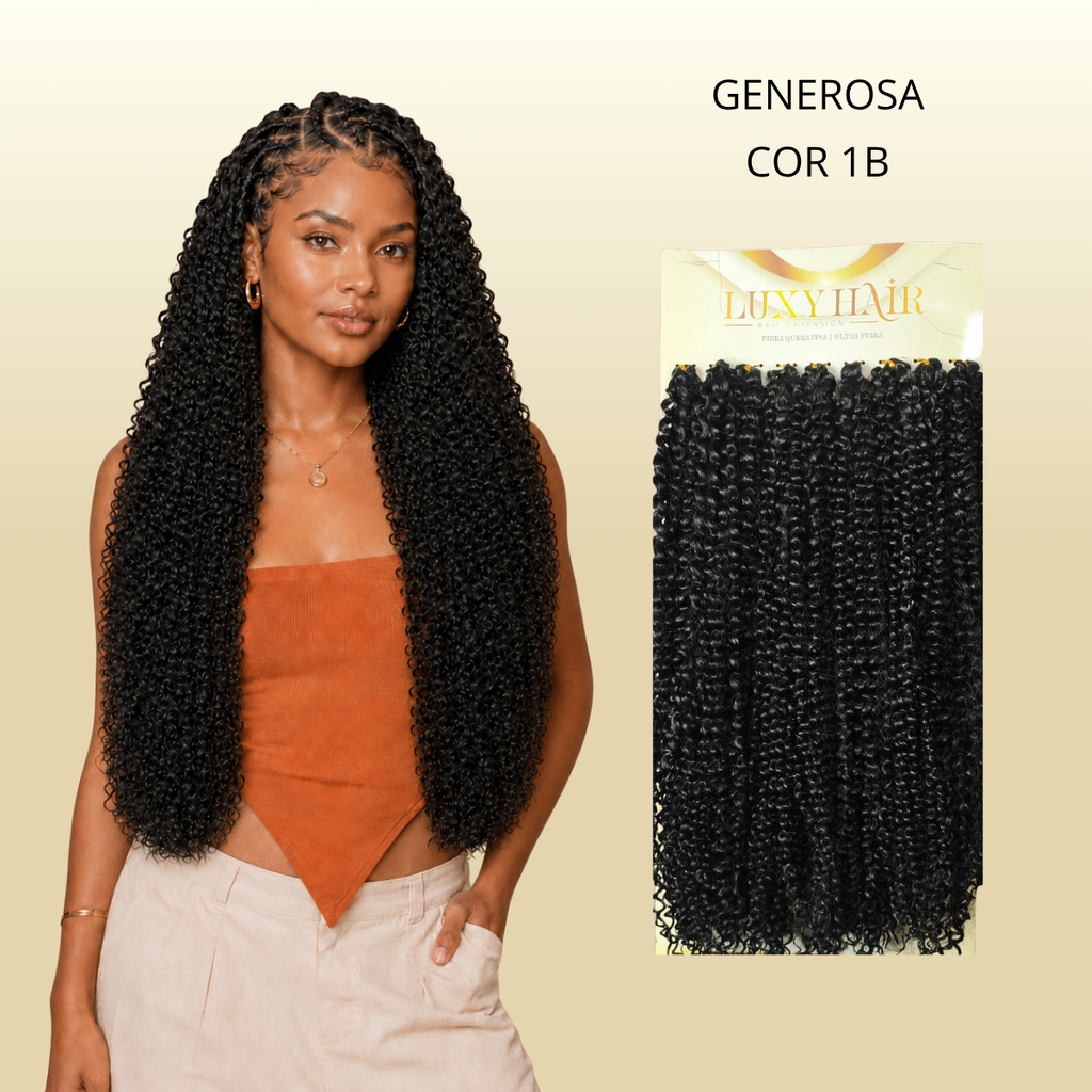 Generosa - Luxy Hair - 320g - Fibra de Queratina