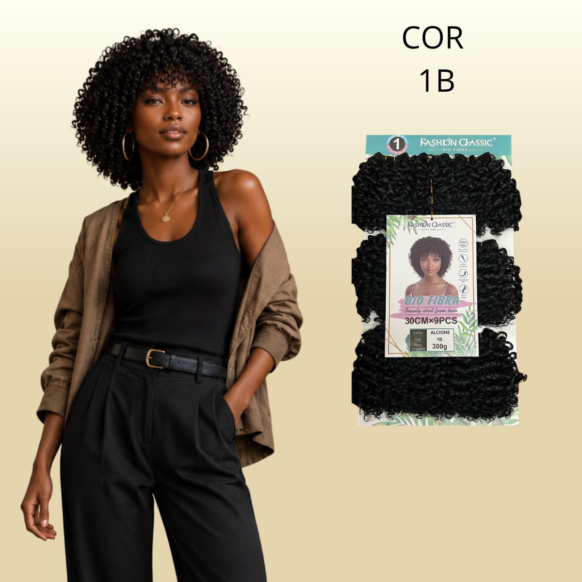 Alcione - 30cm - 300gr - Fashion Classic - Bio Fibra