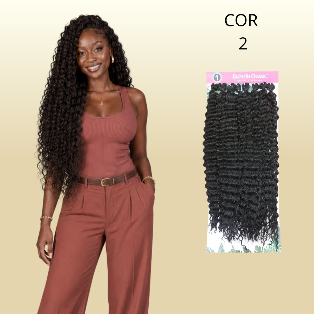 Anjo Plus Crochê - 80cm - 400gr - Fashion Classic - Bio Fibra