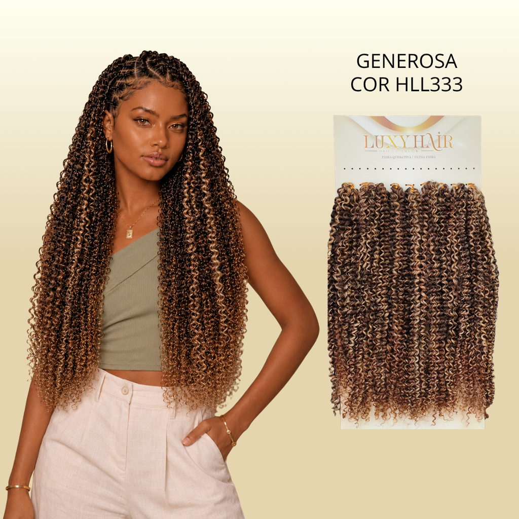 Generosa - Luxy Hair - 320g - Fibra de Queratina