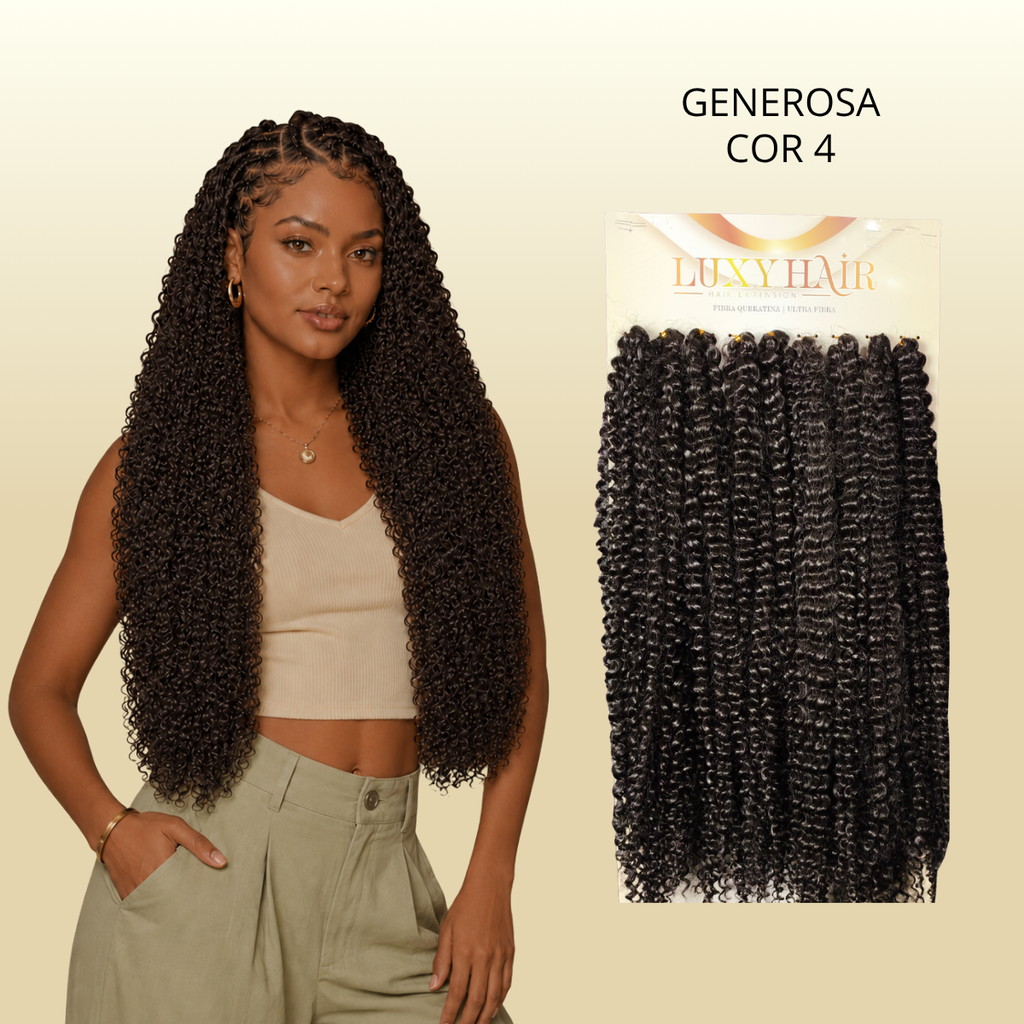 Generosa - Luxy Hair - 320g - Fibra de Queratina
